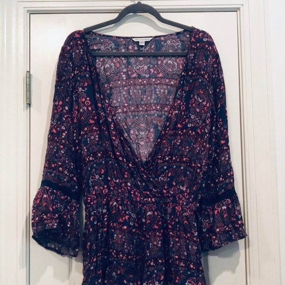 Floral American Eagle Romper 🌷 - Picture 1 of 5